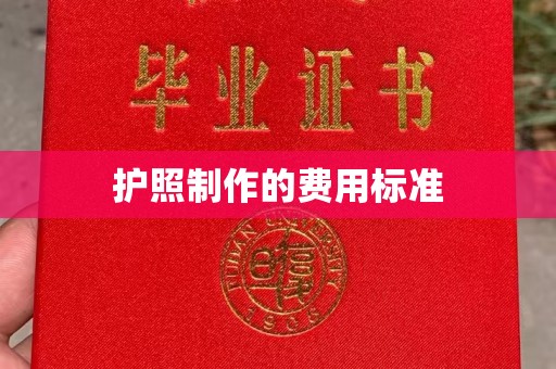 西陵护照制作的费用标准