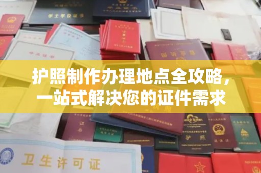 西陵护照制作办理地点全攻略，一站式解决您的证件需求